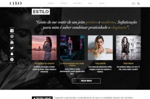 Site Cleo Pires Oficial 2016