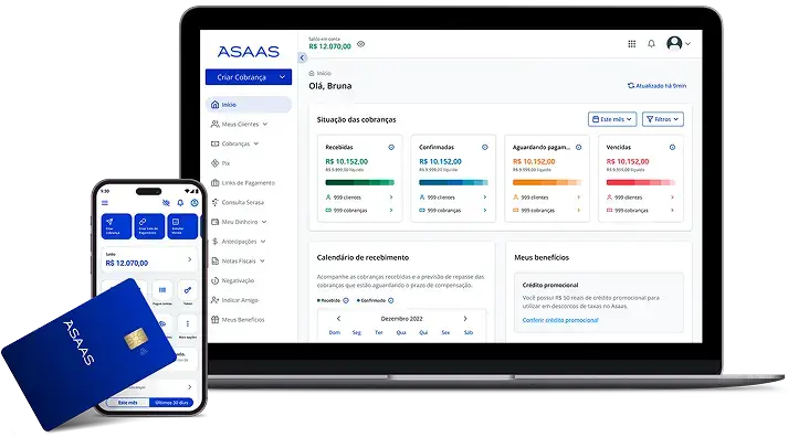Plataforma responsiva e com acesso a cartão de crédito